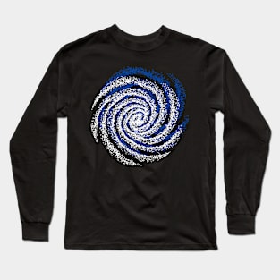 Spiral Swirl Space Long Sleeve T-Shirt